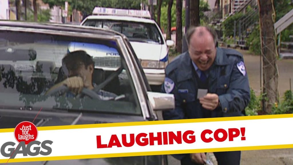 Laughing Police Officer Gag