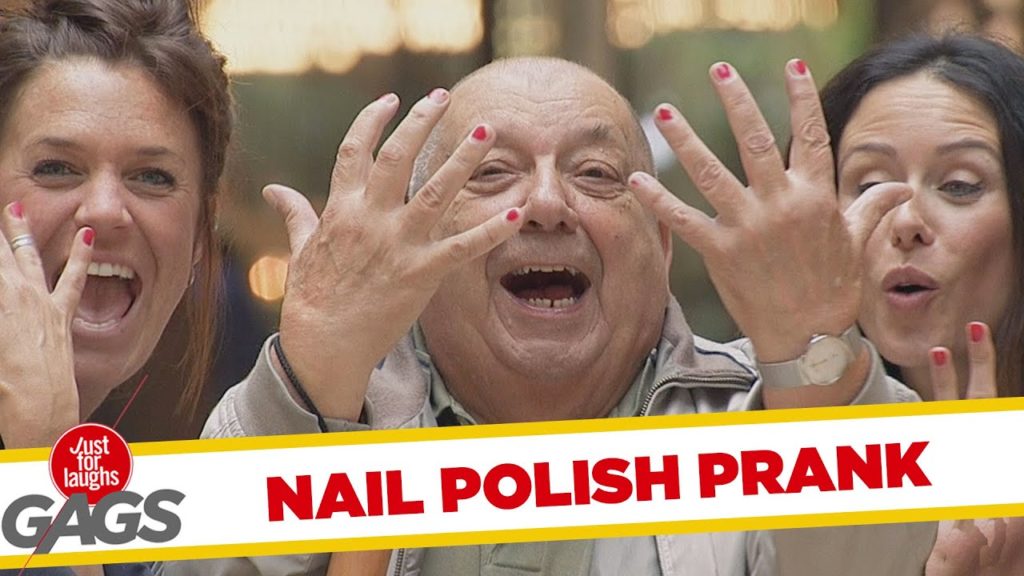 Men Get Their Nails Painted Prank