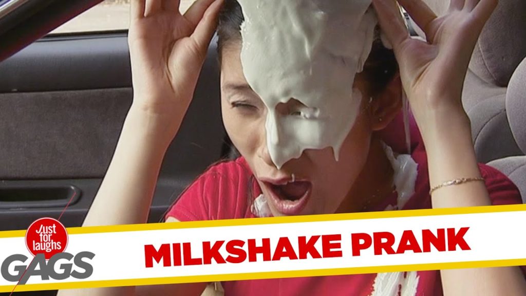 Milkshake Fall on Driver