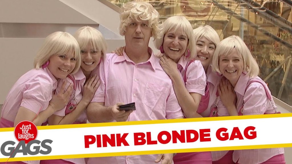 Pink Blonde Prank