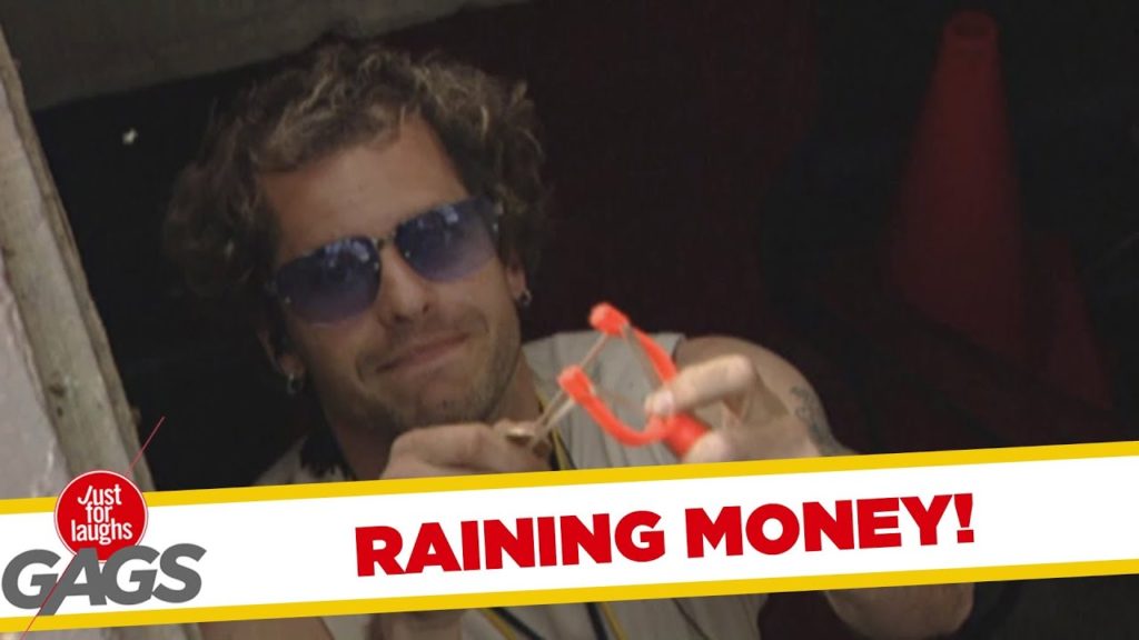 Raining Money Prank!