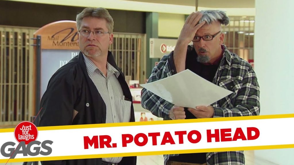 Real Life Mr Potato Head Prank