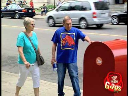 Runaway Post Box Prank