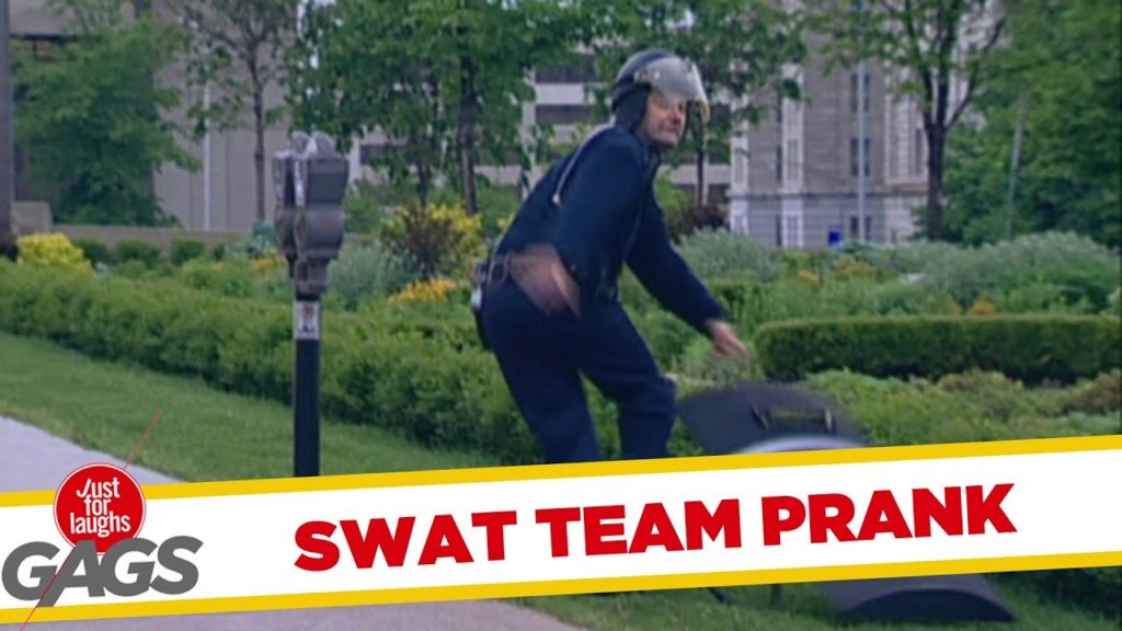 SWAT Team prank