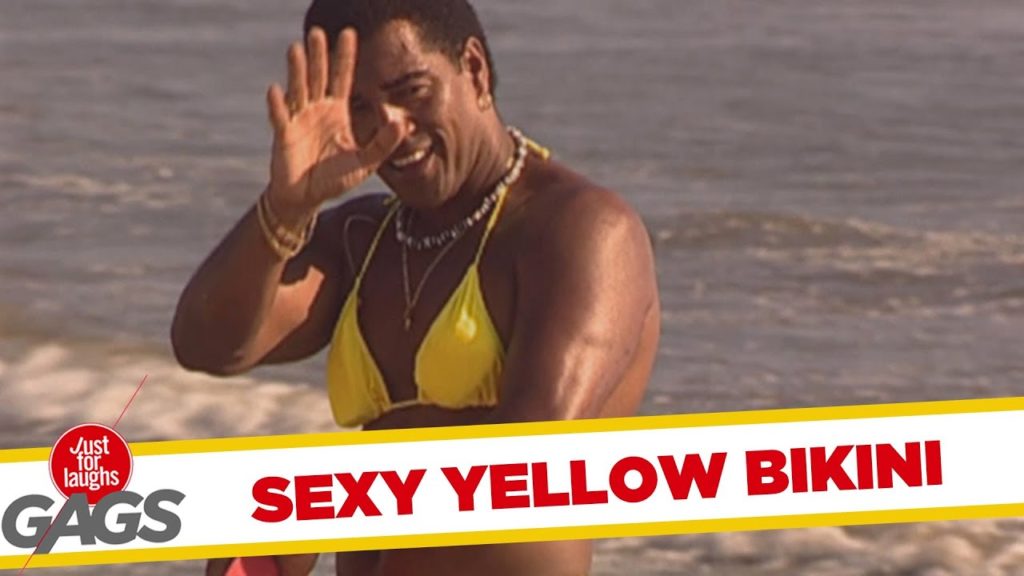 Sexy Yellow Bikini
