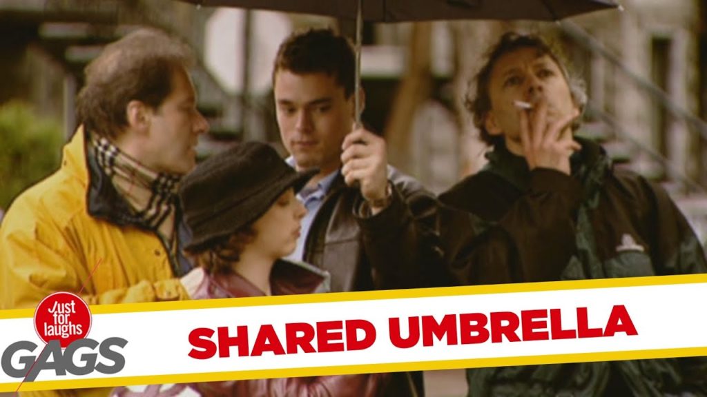 Shared Umbrella prank