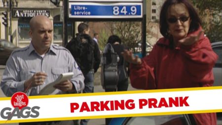 Speed Parking Ticket Prank