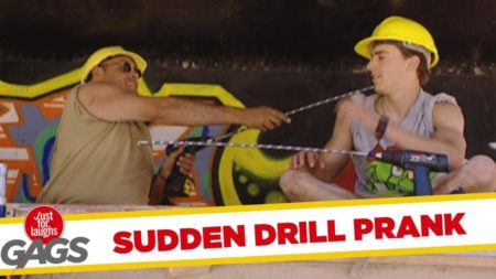 Sudden Drill Prank