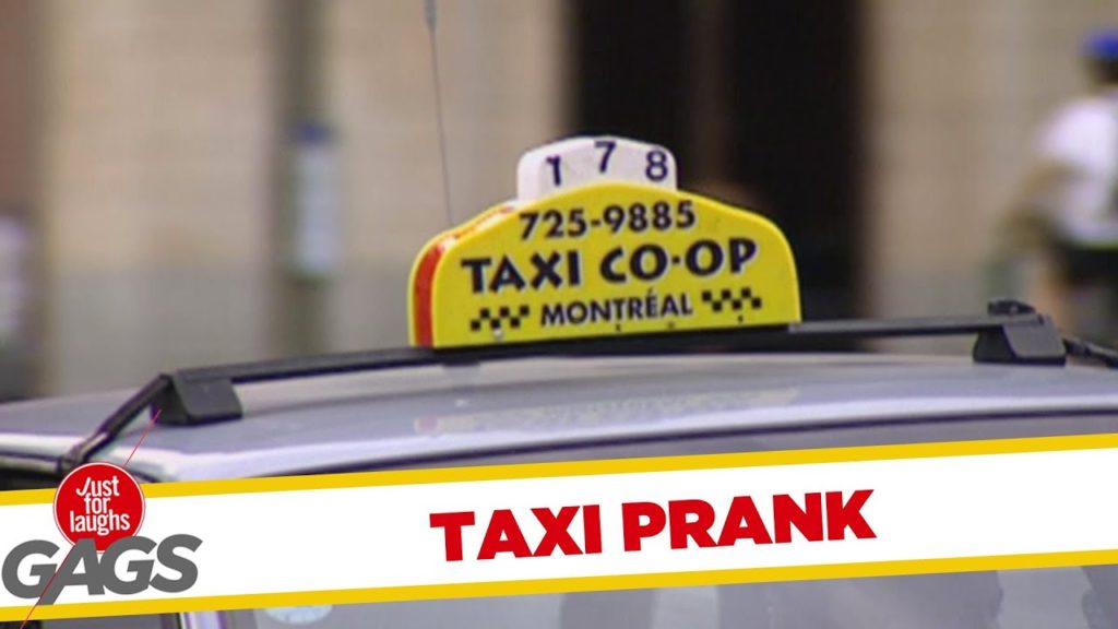 Taxi prank