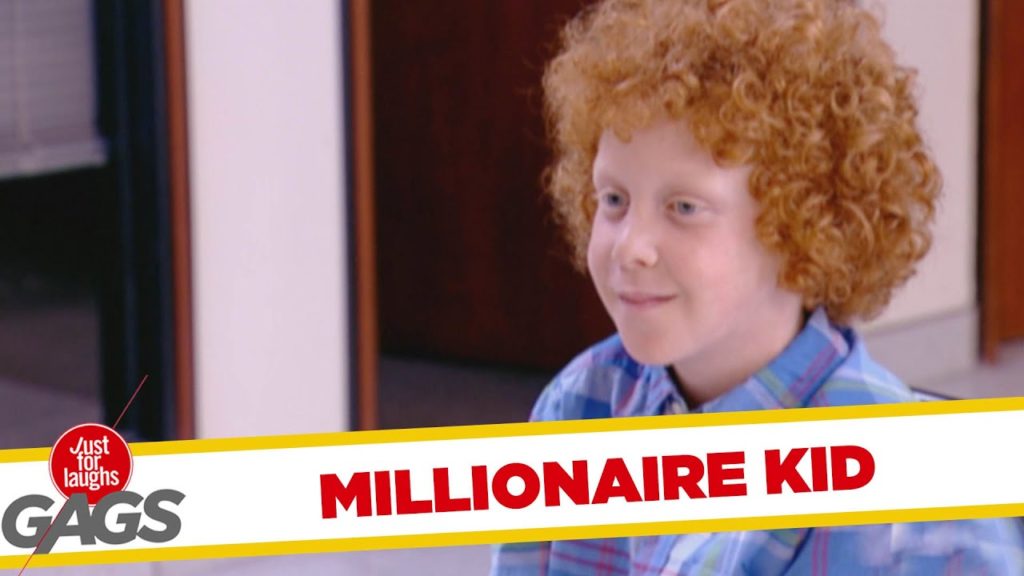 Millionaire Kid Prank