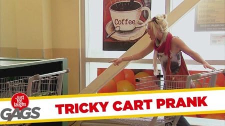 Tricky Shopping Kart Prank