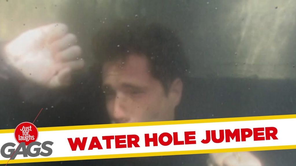 Water Hole Jumper Prank!