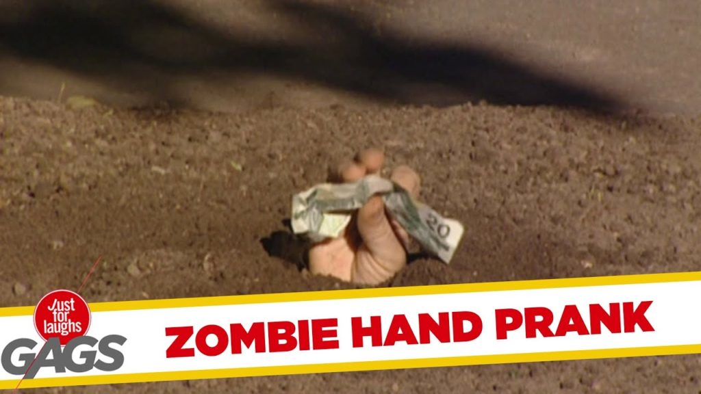 Zombie Hand Prank