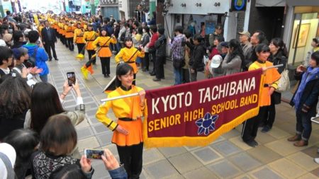 2018京都さくらパレード 街頭パレード